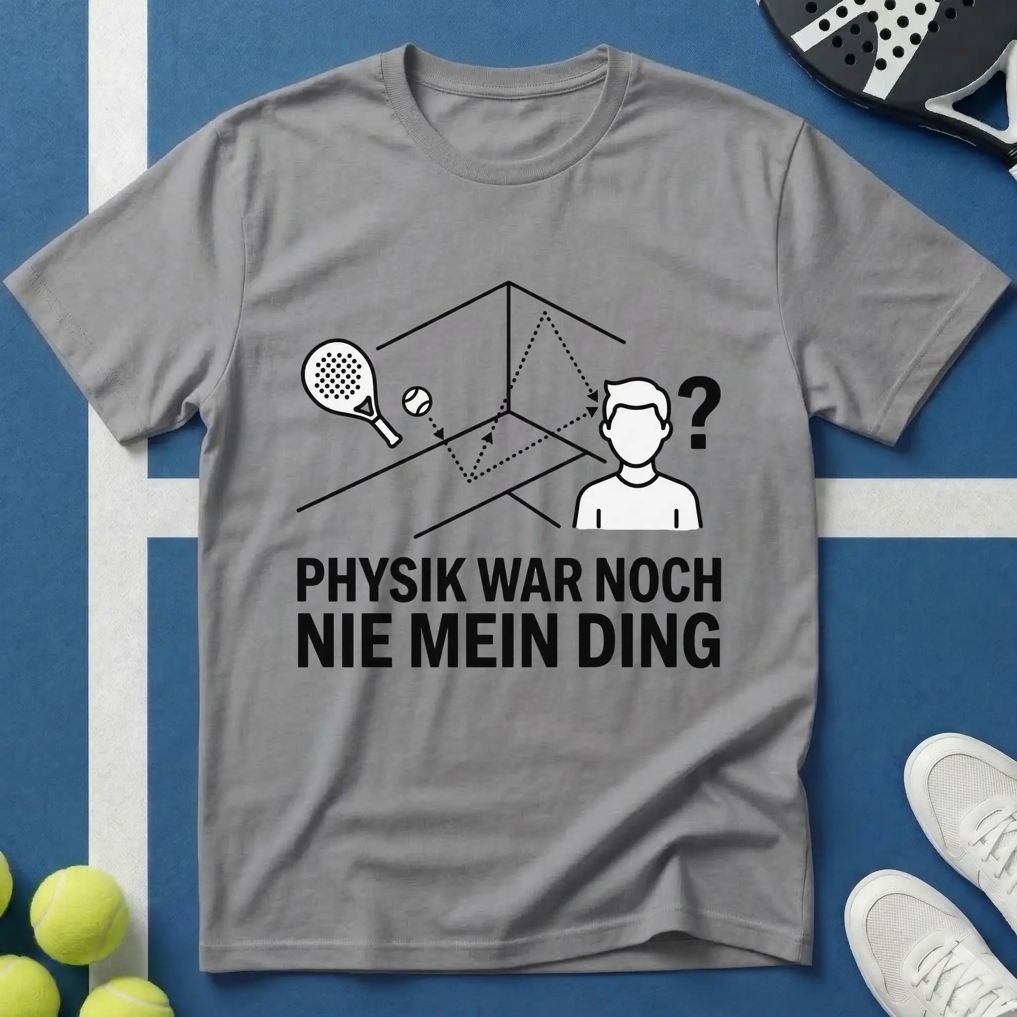 Padel Physik Niete T-Shirt