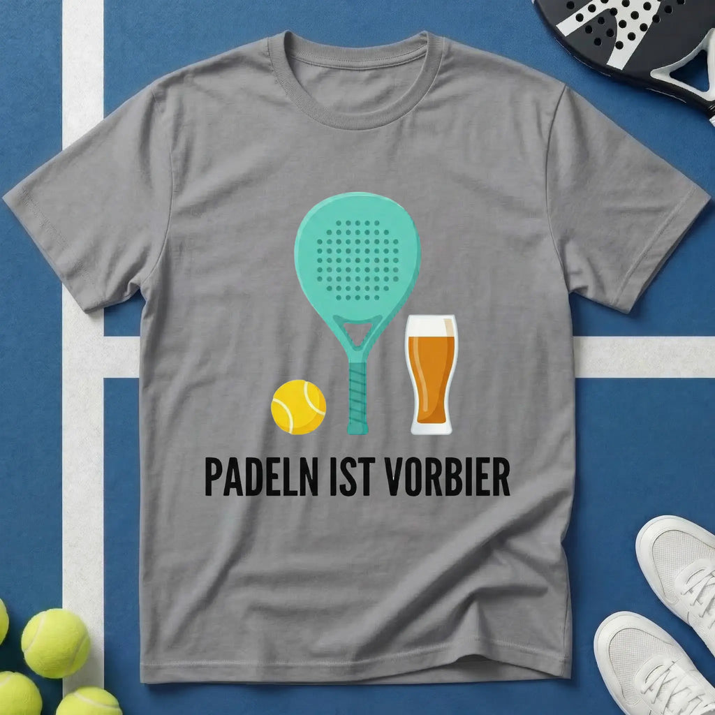 Padeln ist Vorbier Clip Art T-Shirt
