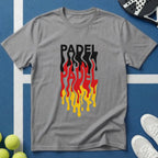 Deutschland Farben Padel Dripping Style T-Shirt