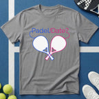 Padel Date mit Schlägern T-Shirt