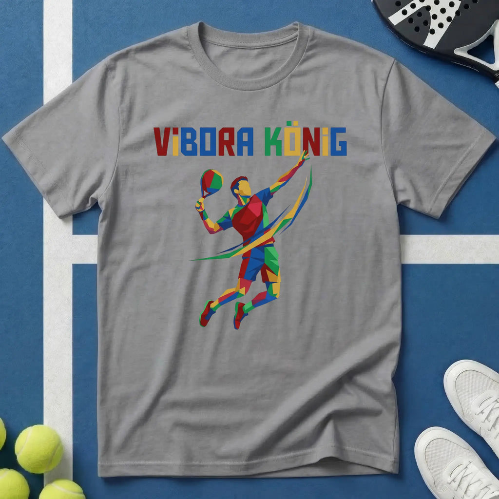 Vibora König Pop Art Padel T-Shirt