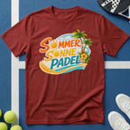 Sommer Sonne Padel Tropical Edition T-Shirt