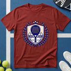 Königliches Padel Wappen mit Krone 2 T-Shirt