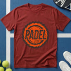 Padel Sägeblatt Emblem T-Shirt