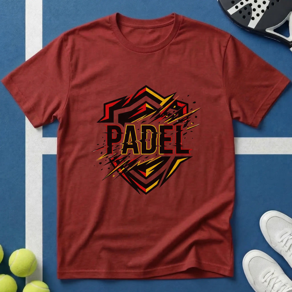 Padel Deutsches Wappenschild T-Shirt