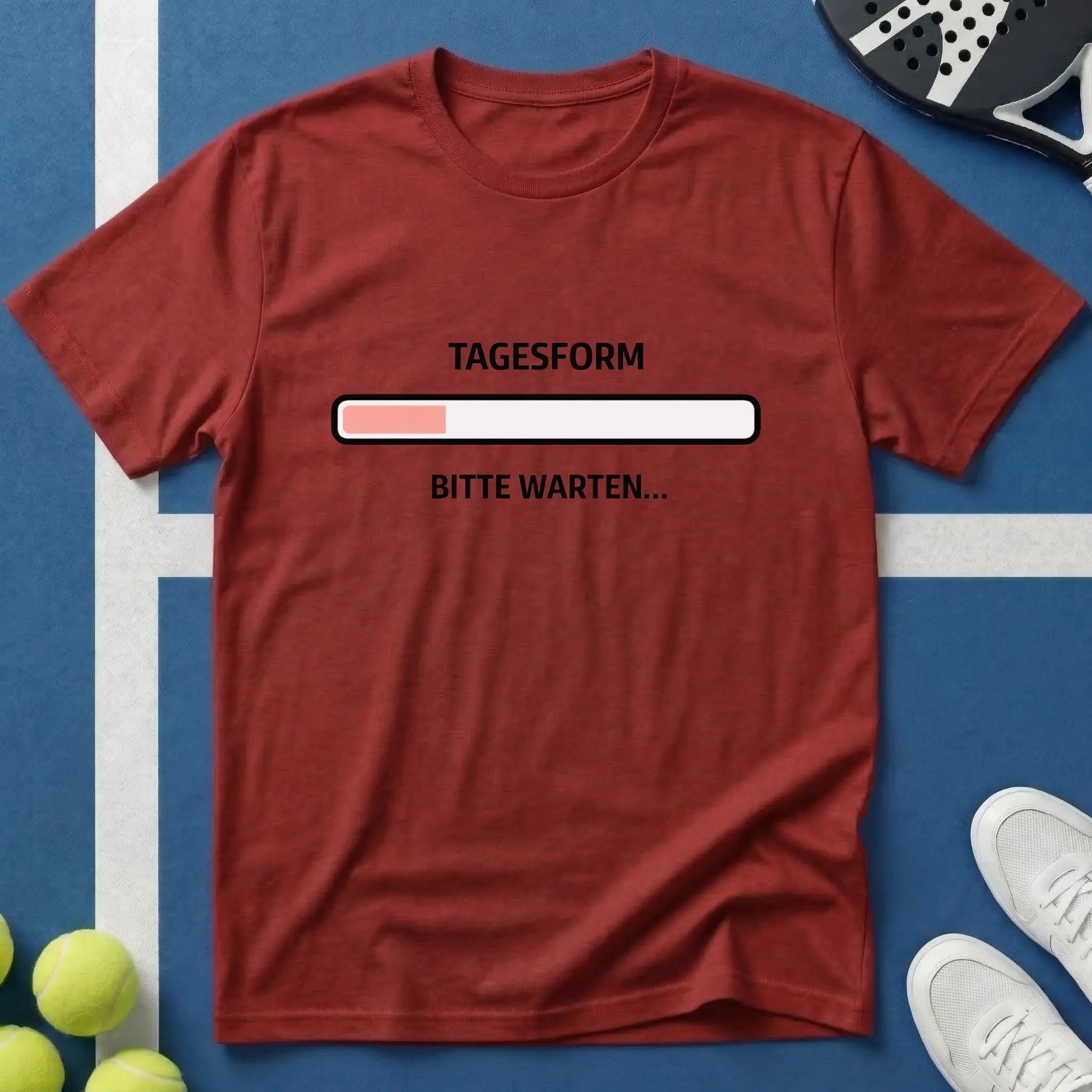 Padel Tagesform bitte warten T-Shirt