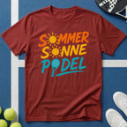 Sommer Sonne Padel v1 T-Shirt