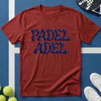 Padel Adel 3D Bubble Schrift T-Shirt
