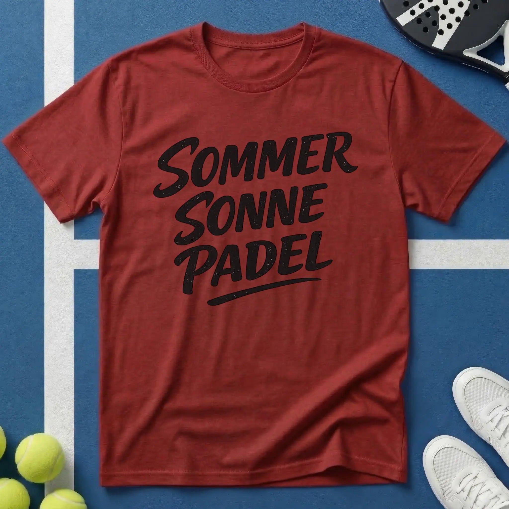 Sommer Sonne Padel v3 T-Shirt