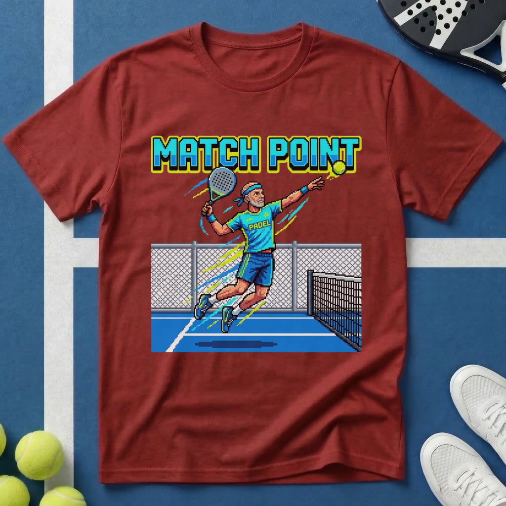 Padel Match Point Spieler T-Shirt