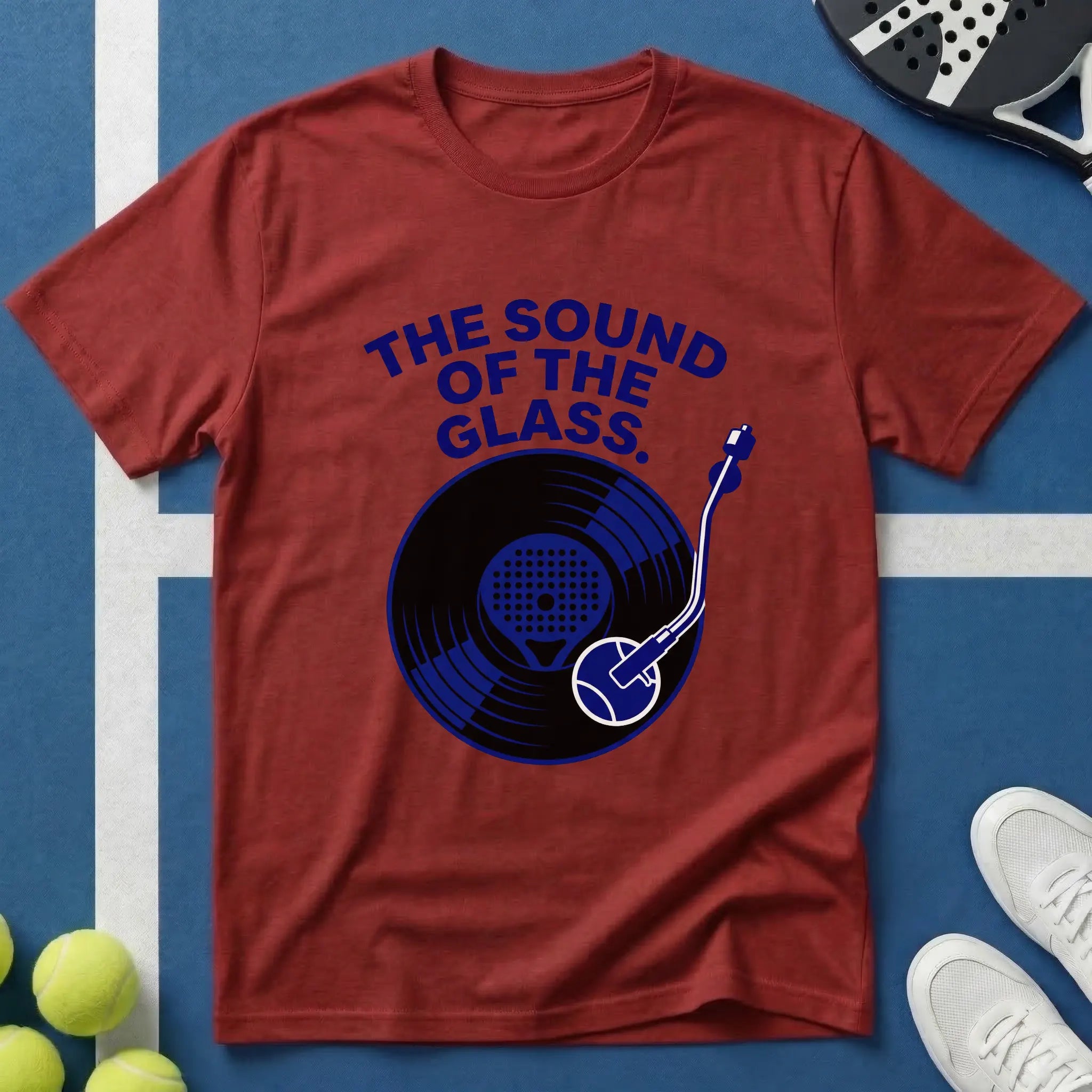 Padel the sound of the glass T-Shirt