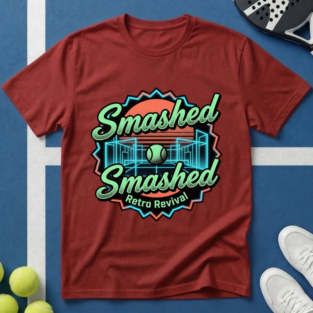 Padel Smashed Retro Revival T-Shirt