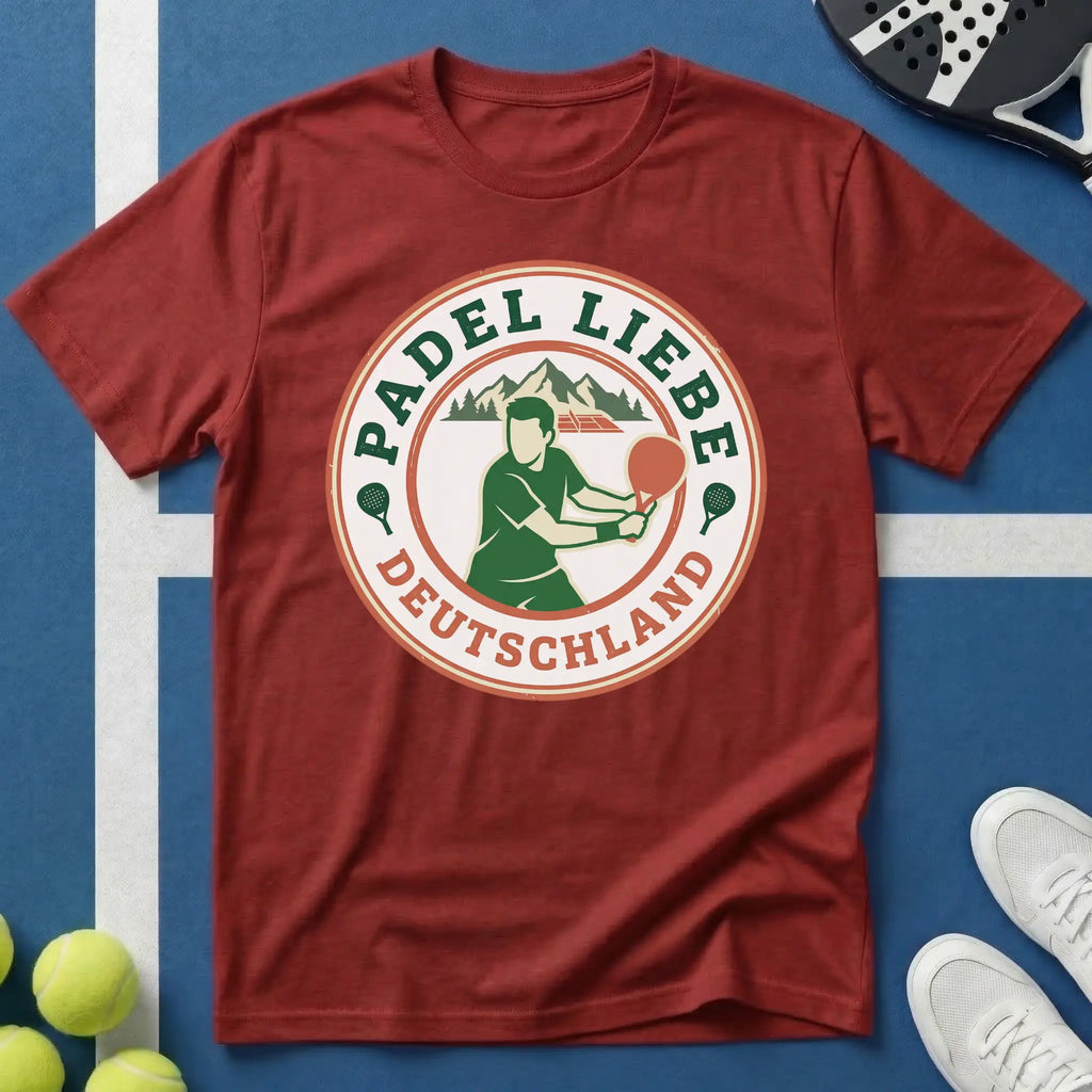 Padel Liebe Deutschland T-Shirt