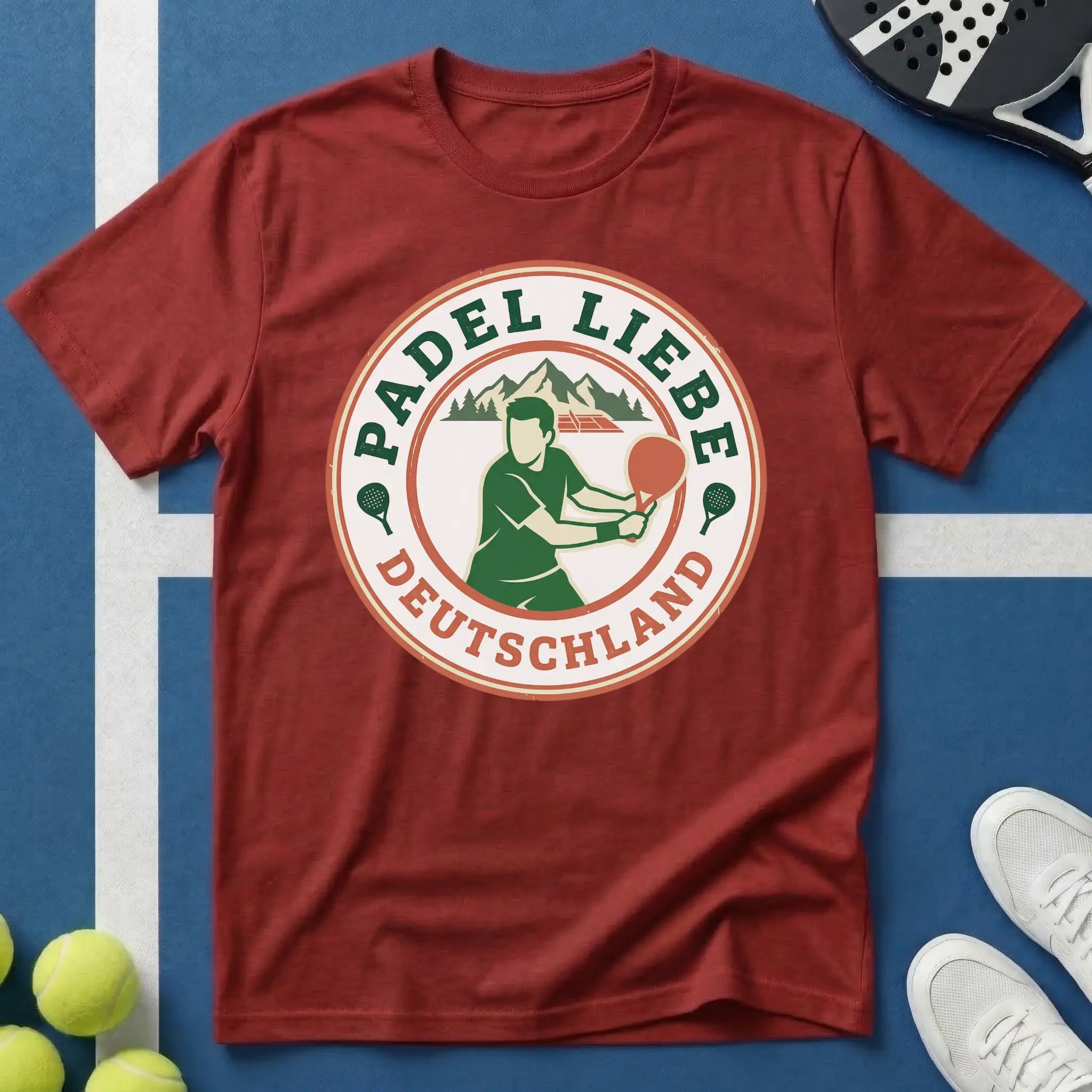 Padel Liebe Deutschland T-Shirt