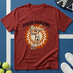 Smash Maschine Retro Vintage Padel T-Shirt