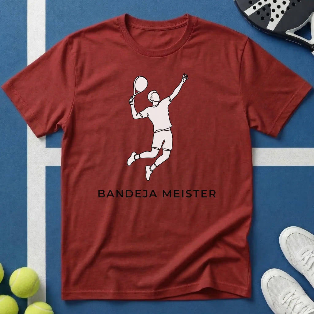 Bandeja Meister Line Art Padel T-Shirt