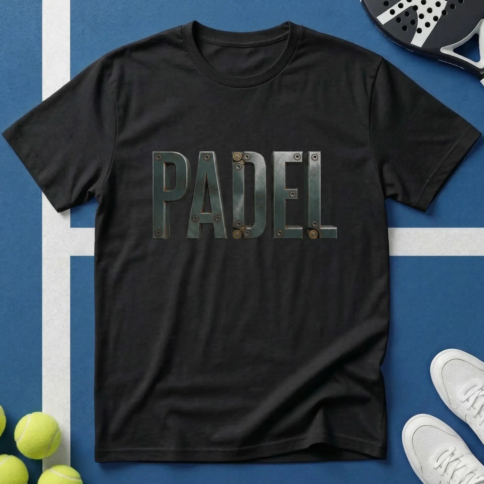 Padel 3D Metall T-Shirt