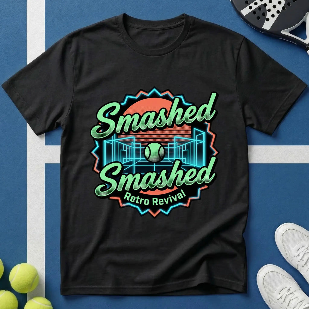 Padel Smashed Retro Revival T-Shirt