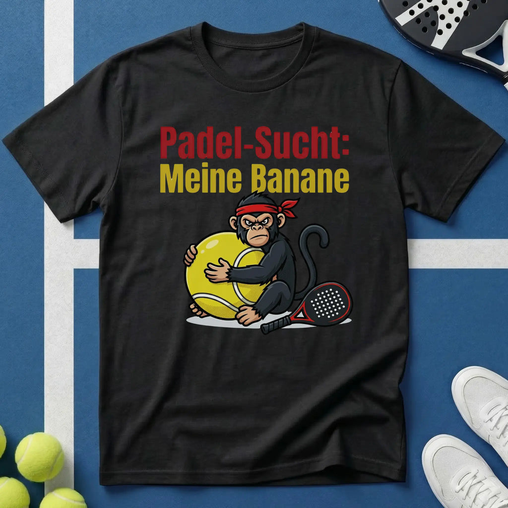 Padel Sucht Meine Banane T-Shirt