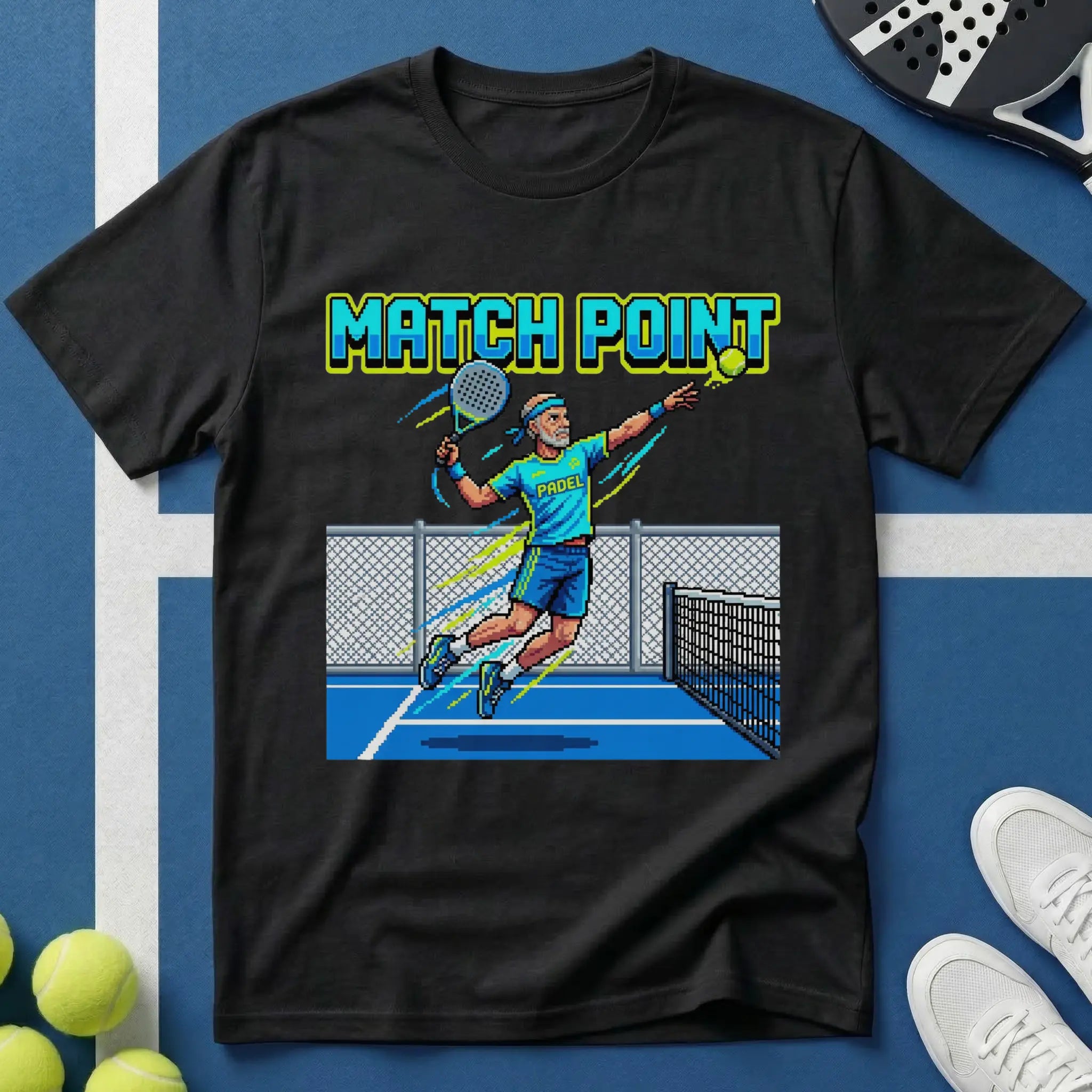 Padel Match Point Spieler T-Shirt