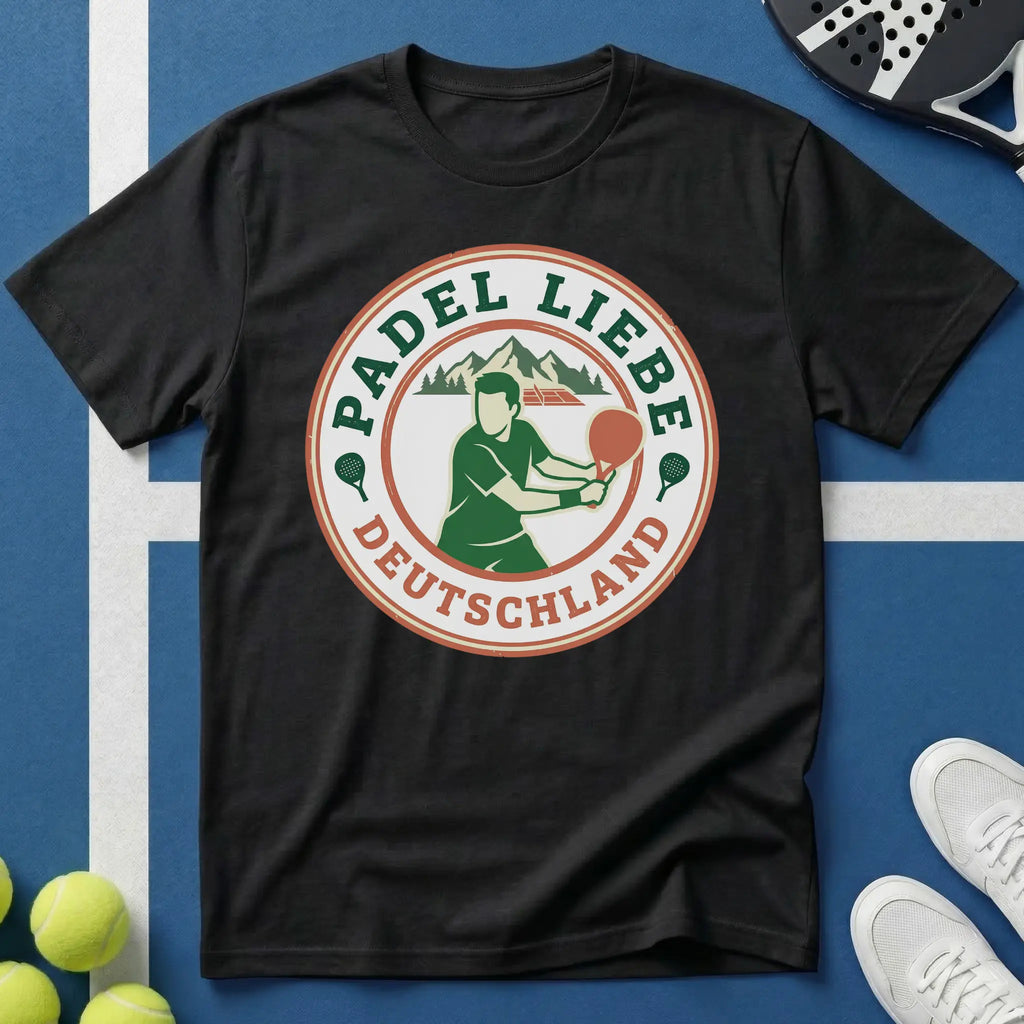 Padel Liebe Deutschland T-Shirt