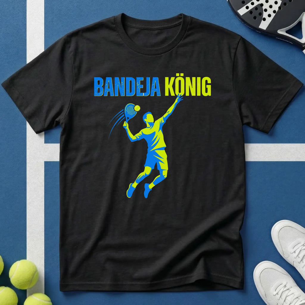 Bandeja König Pop Art Padel T-Shirt