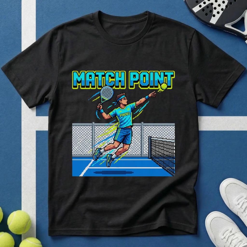 Padel Match Point Comic Style T-Shirt