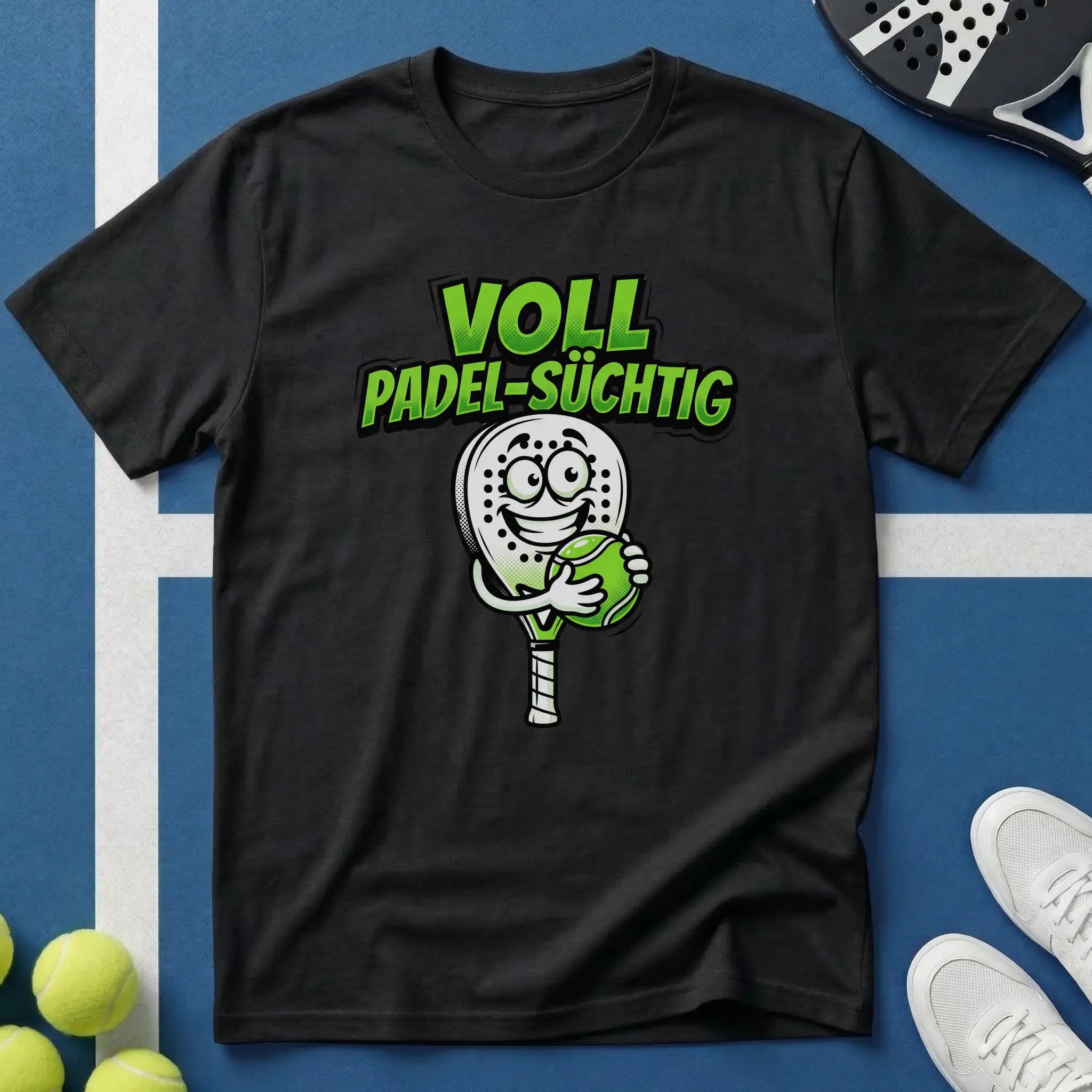 Voll Padel-Süchtig T-Shirt