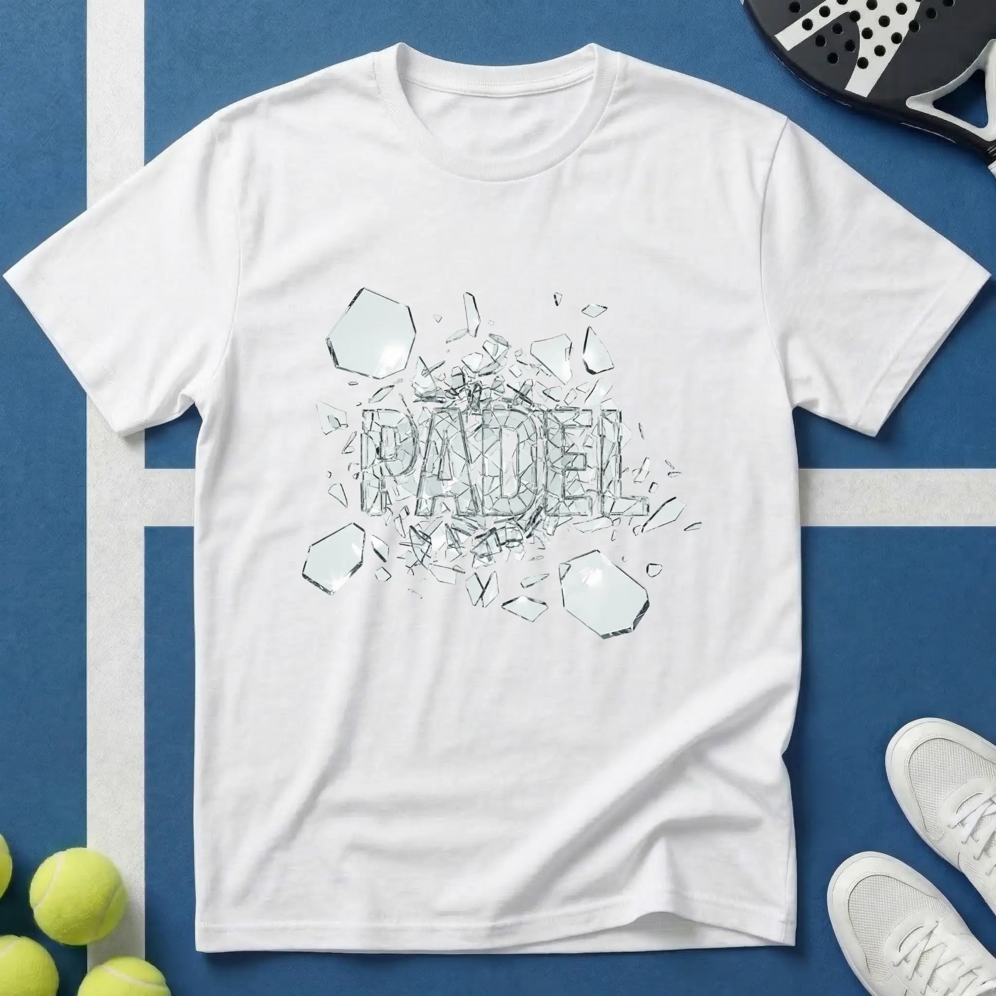 Padel Glassplitter T-Shirt