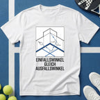 Einfallswinkel Gleich Ausfallswinkel Padel T-Shirt