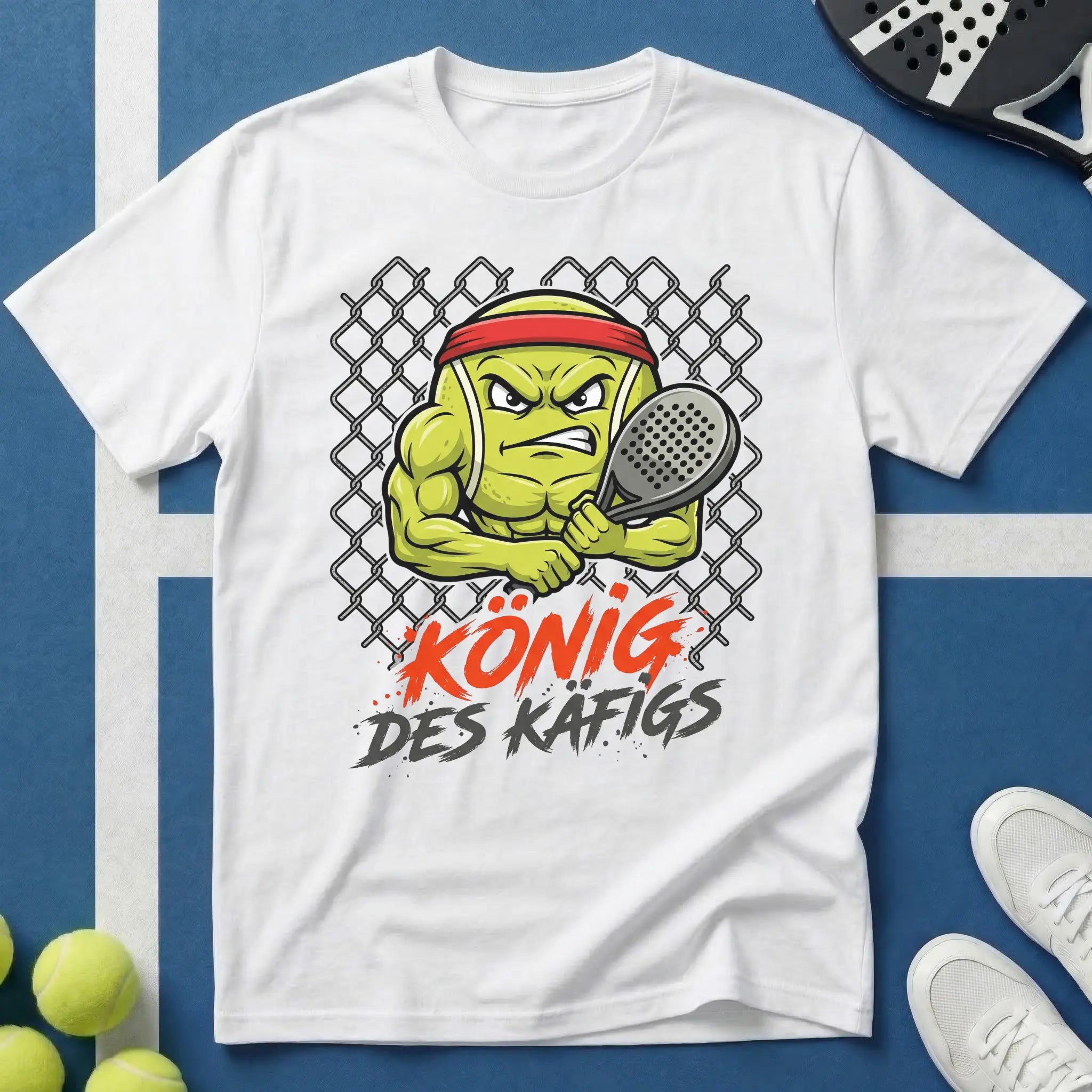 König des Königs Padel T-Shirt
