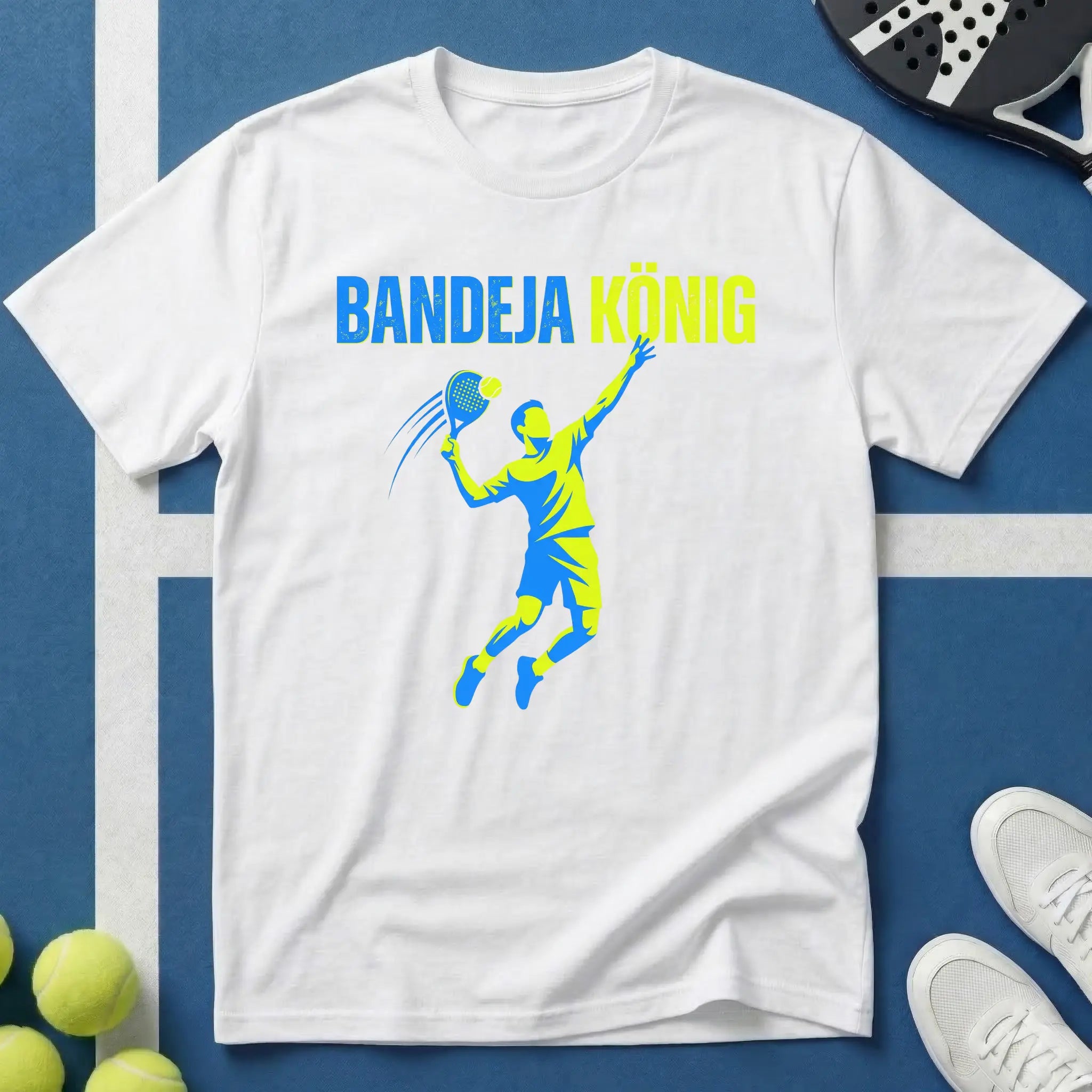 Bandeja König Pop Art Padel T-Shirt