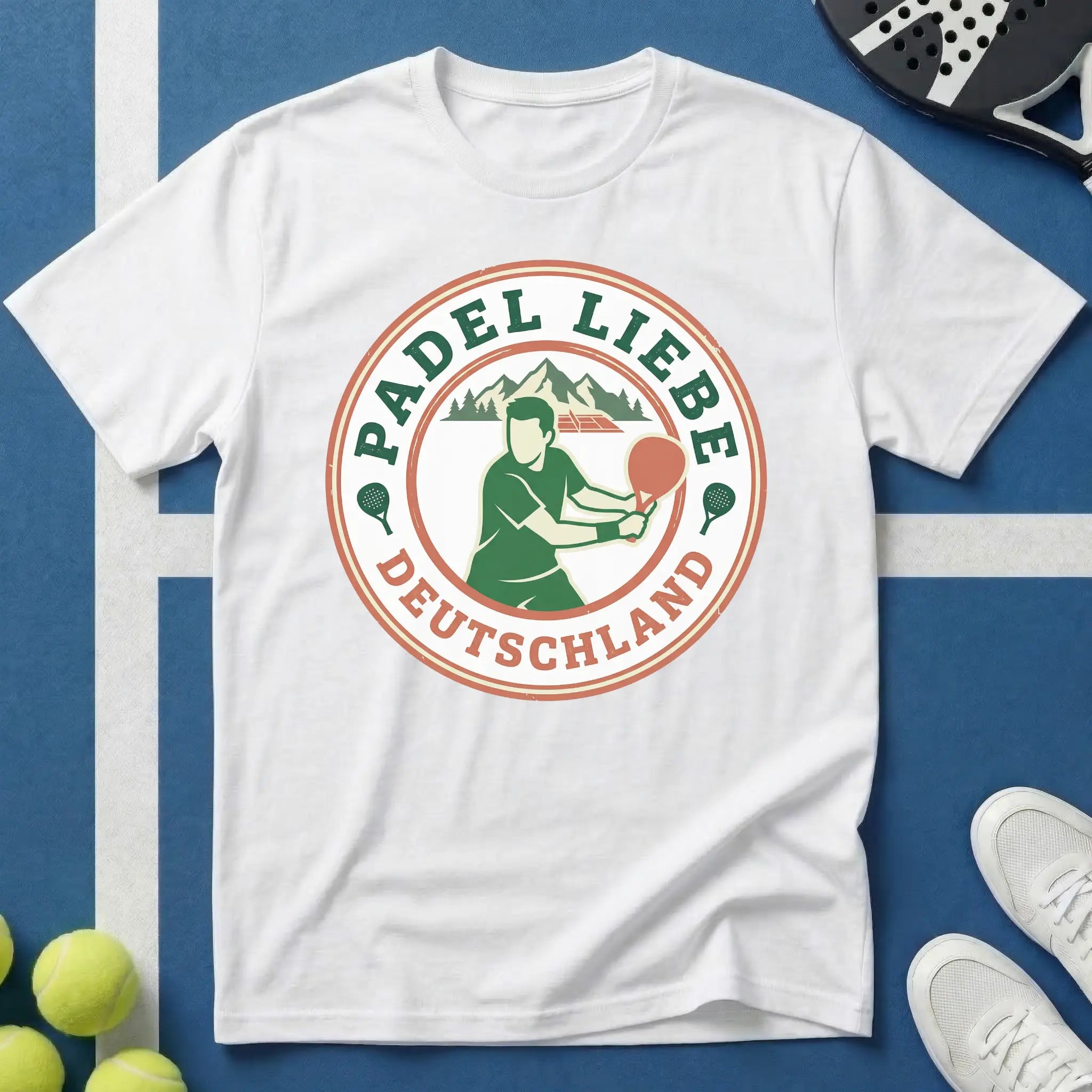Padel Liebe Deutschland T-Shirt