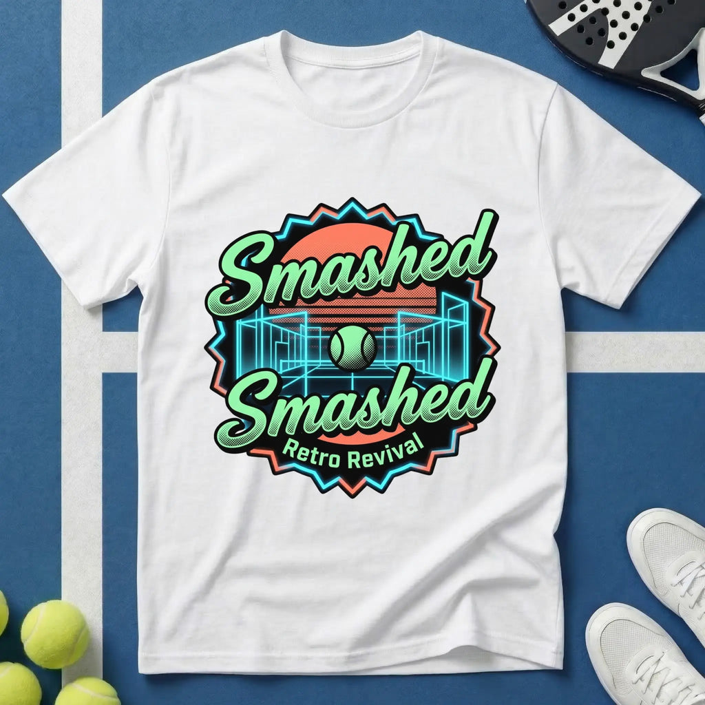 Padel Smashed Retro Revival T-Shirt