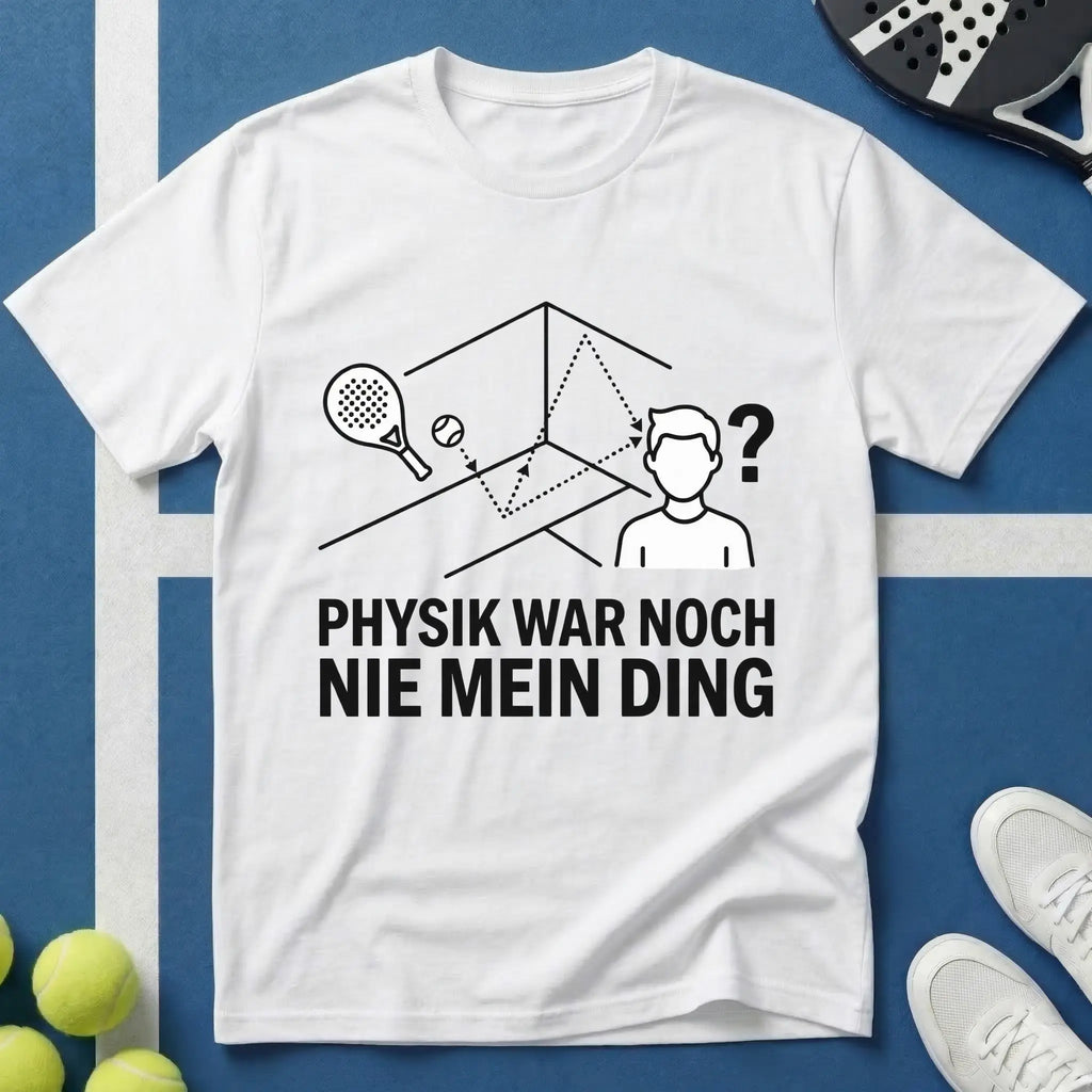Padel Physik Niete T-Shirt