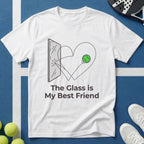 Padel the glass is my best friend T-Shirt
