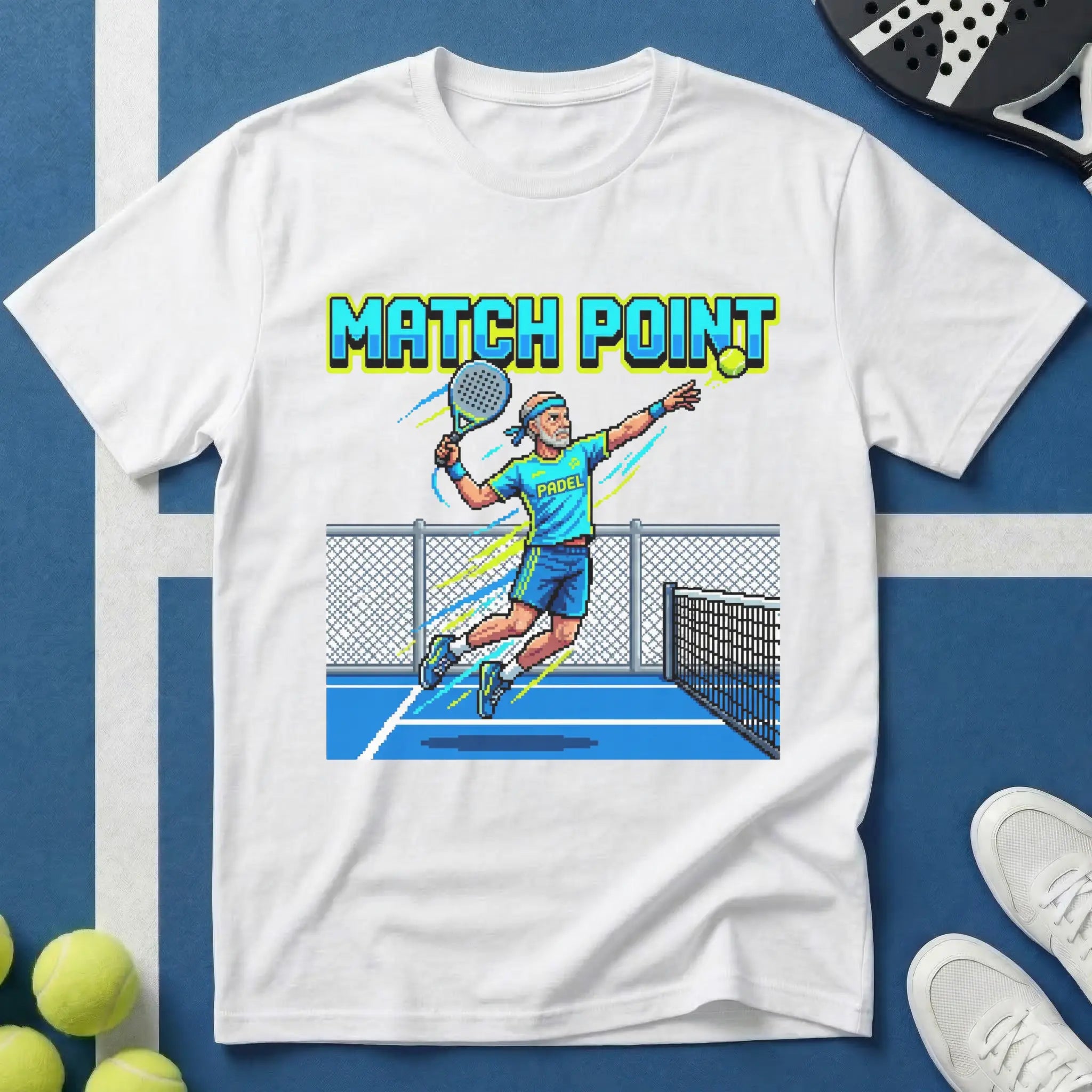 Padel Match Point Spieler T-Shirt