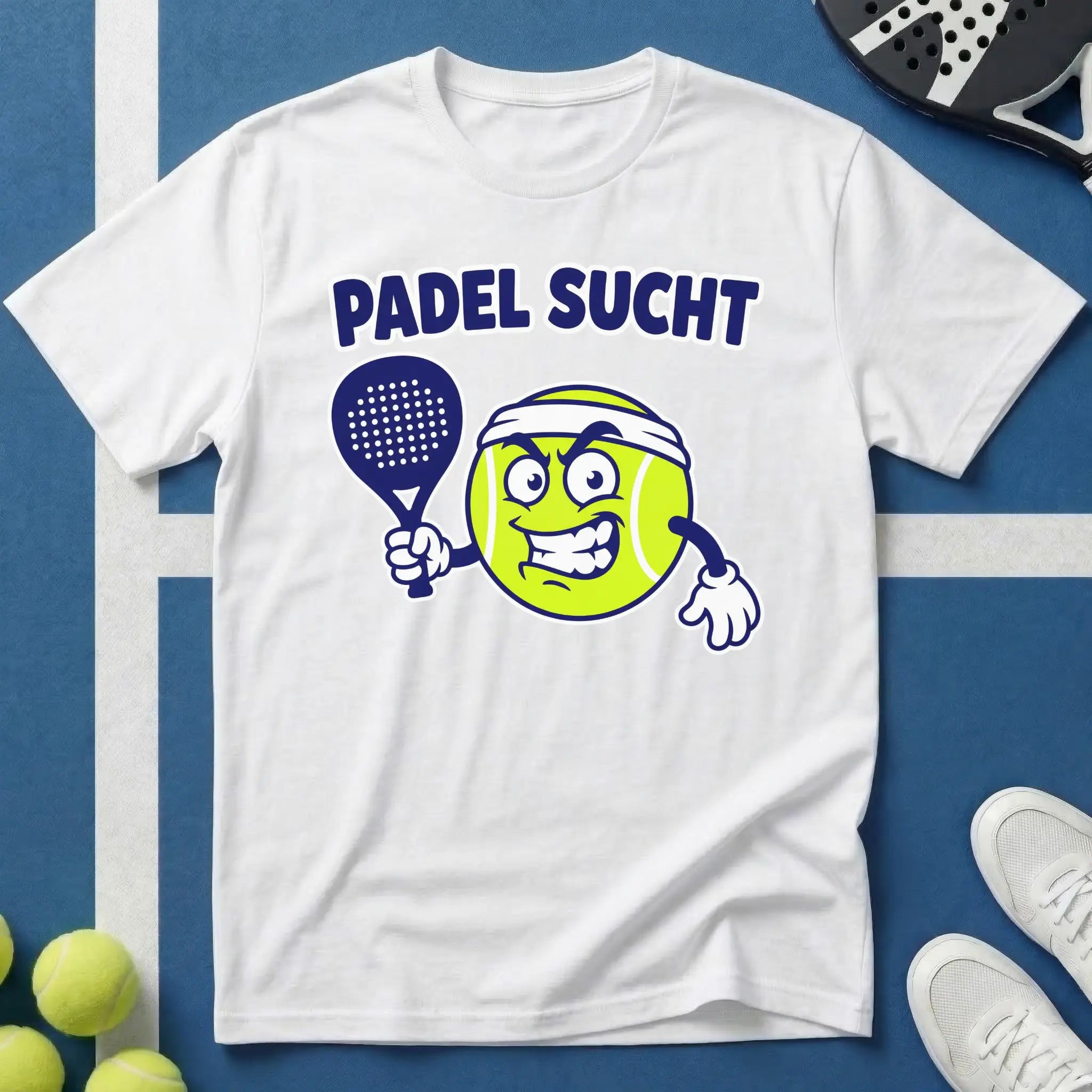 Padel Sucht Ball T-Shirt