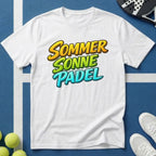 Sommer Sonne Padel V2 T-Shirt
