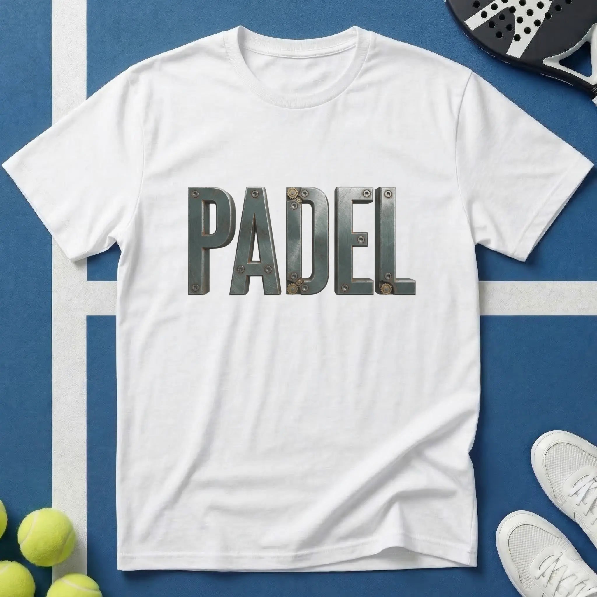 Padel 3D Metall T-Shirt