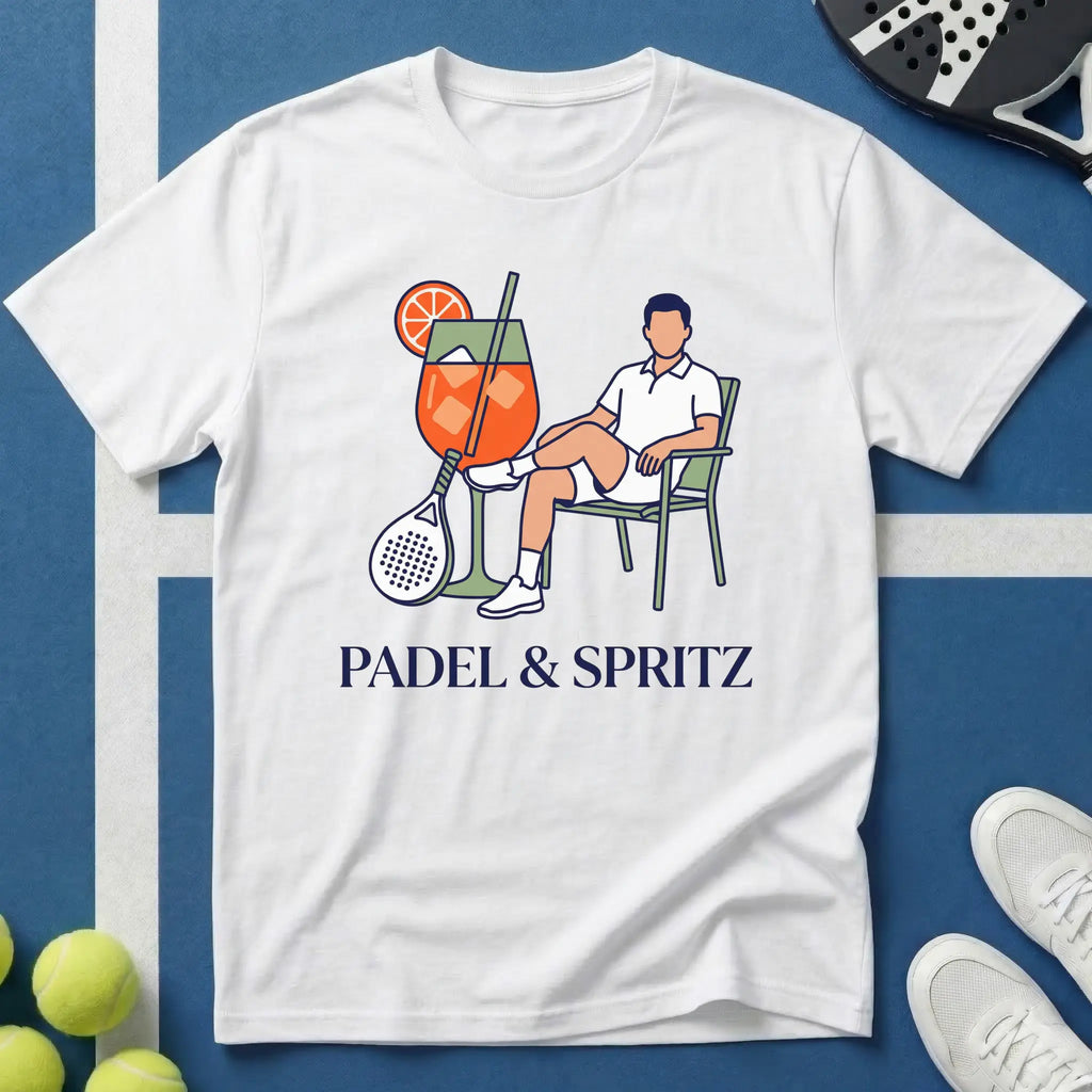 Padel und Spritz T-Shirt