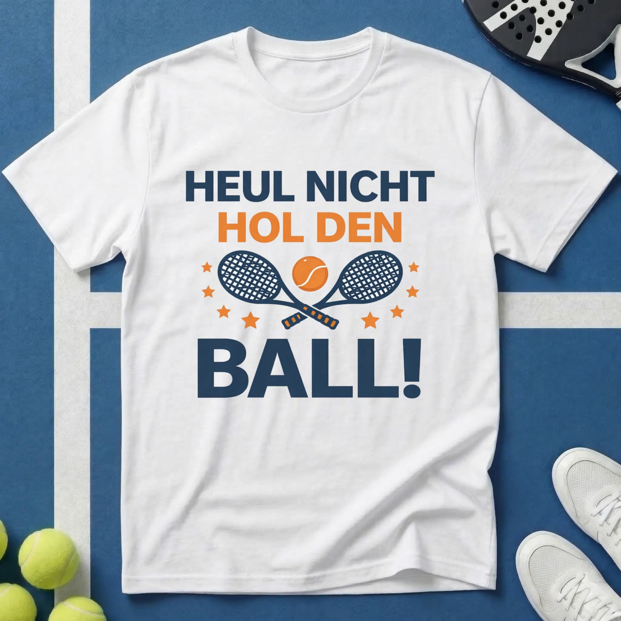 Padel heul nicht hol den Ball T-Shirt