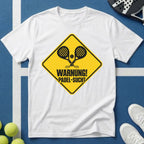 Warnung Padel-Sucht T-Shirt