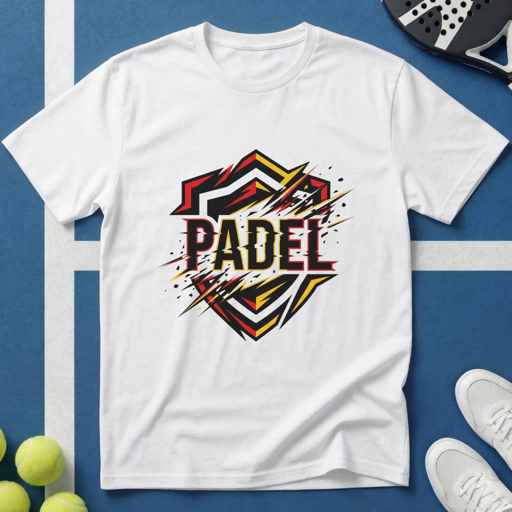 Padel Deutsches Wappenschild T-Shirt