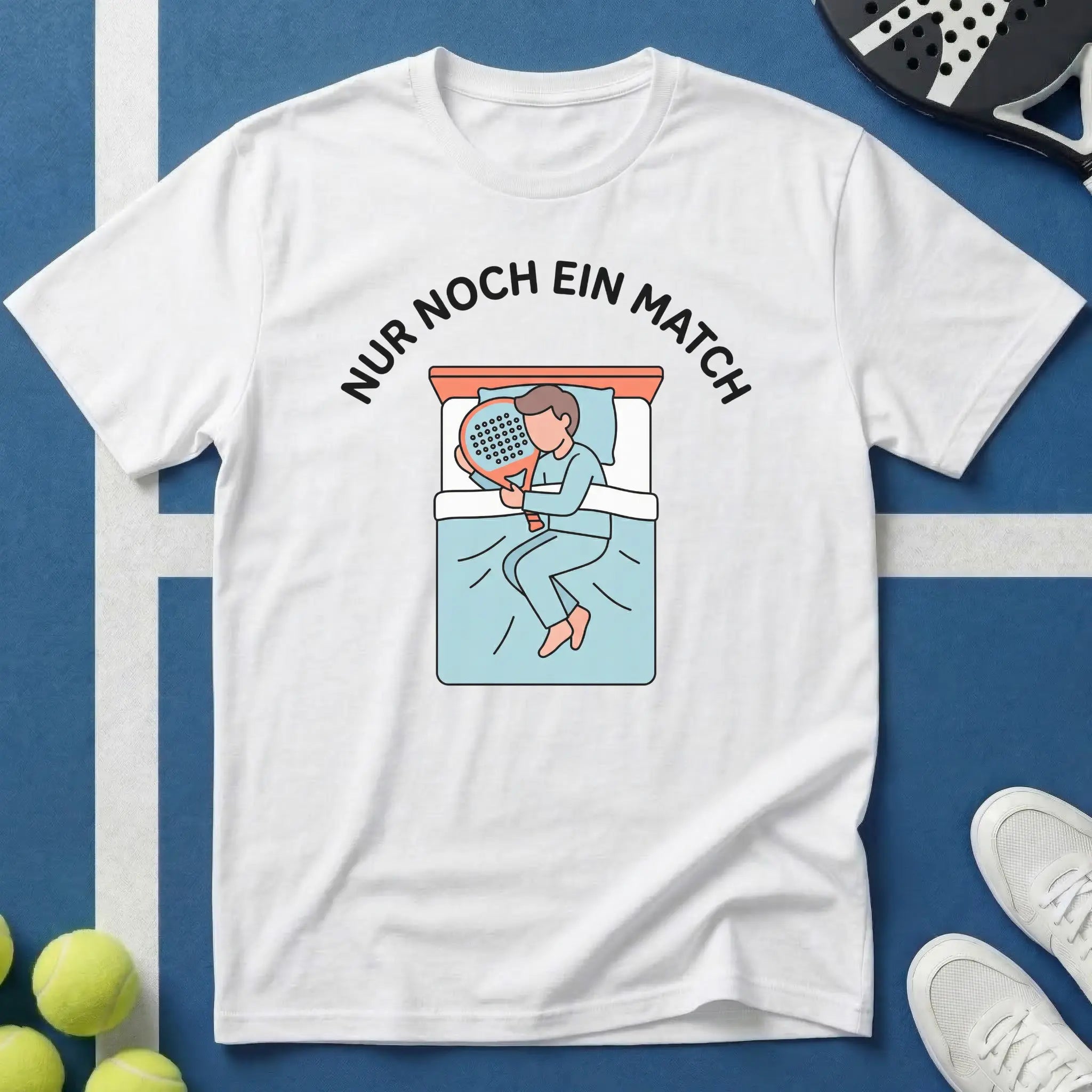 Nur noch ein Match Padel T-Shirt