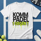Komm Padel 1 Gegen 1 Dripping T-Shirt
