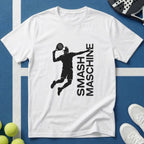 Smash Maschine Silhouette Padel T-Shirt