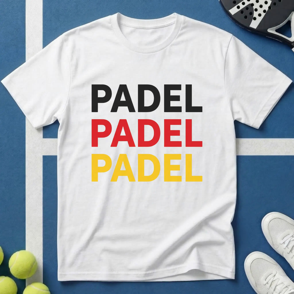 Padel Padel Padel Deutschland T-Shirt
